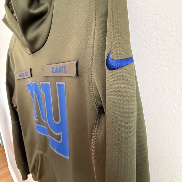 NFL Olive Green Hoodie with Blue Accents - Picture 2 of 5